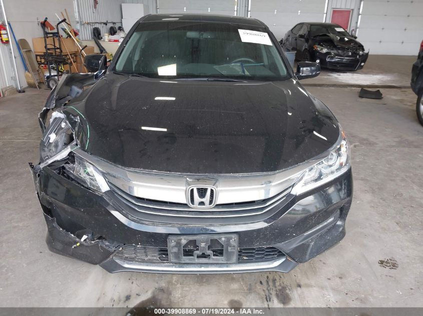 2016 HONDA ACCORD EX-L V-6