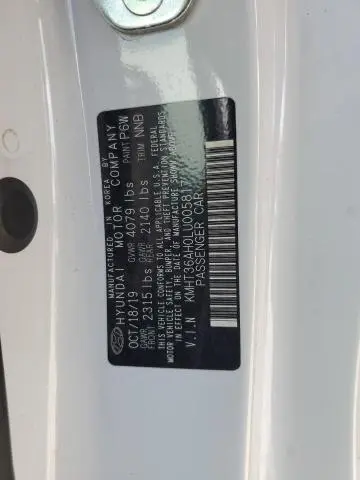 2020 HYUNDAI VELOSTER N