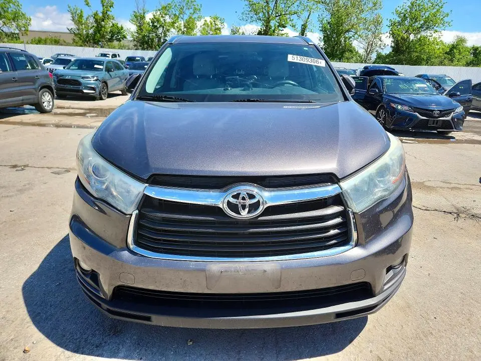 2015 TOYOTA HIGHLANDER XLE  