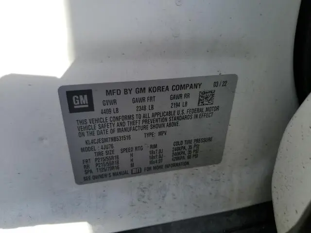 2022 BUICK ENCORE PREFERRED  