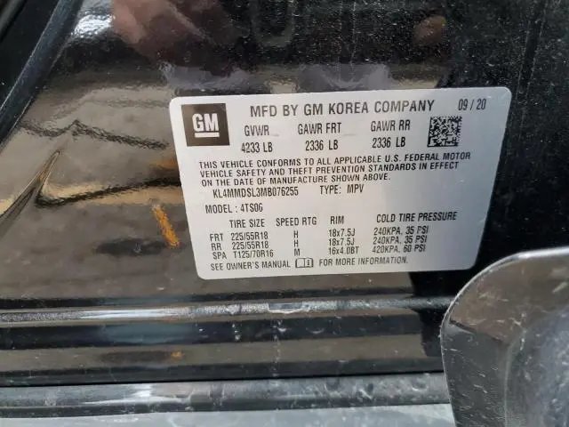 2021 BUICK ENCORE GX SELECT  