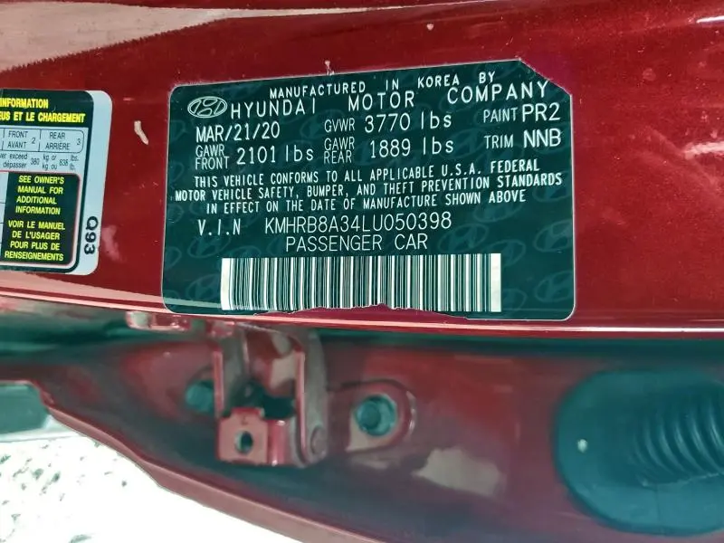 2020 HYUNDAI VENUE SE  