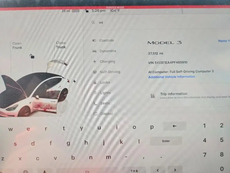 2023 TESLA MODEL 3   