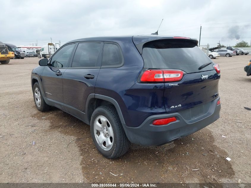 2016 JEEP CHEROKEE SPORT