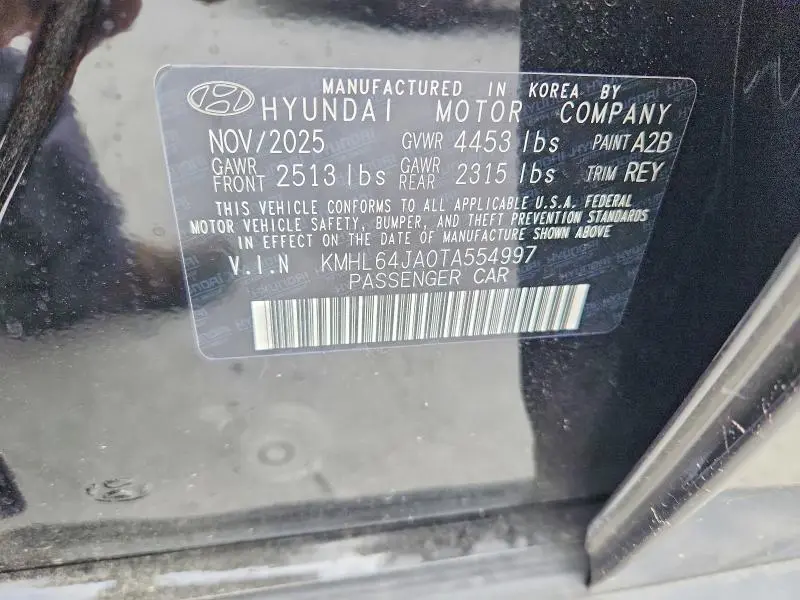 2026 HYUNDAI SONATA SEL SPORT  