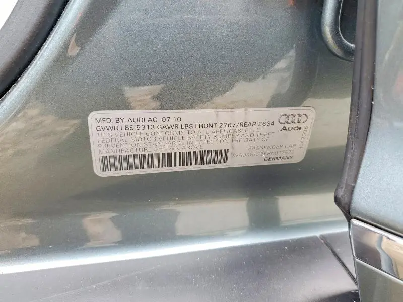 2011 AUDI A6 PRESTIGE  