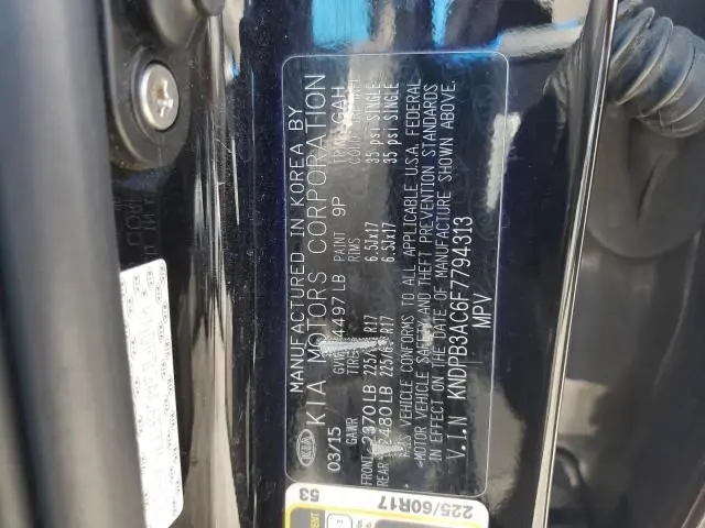 2015 KIA SPORTAGE LX  