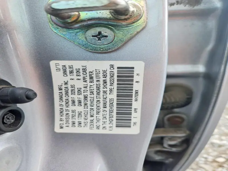 2014 HONDA CIVIC EXL  
