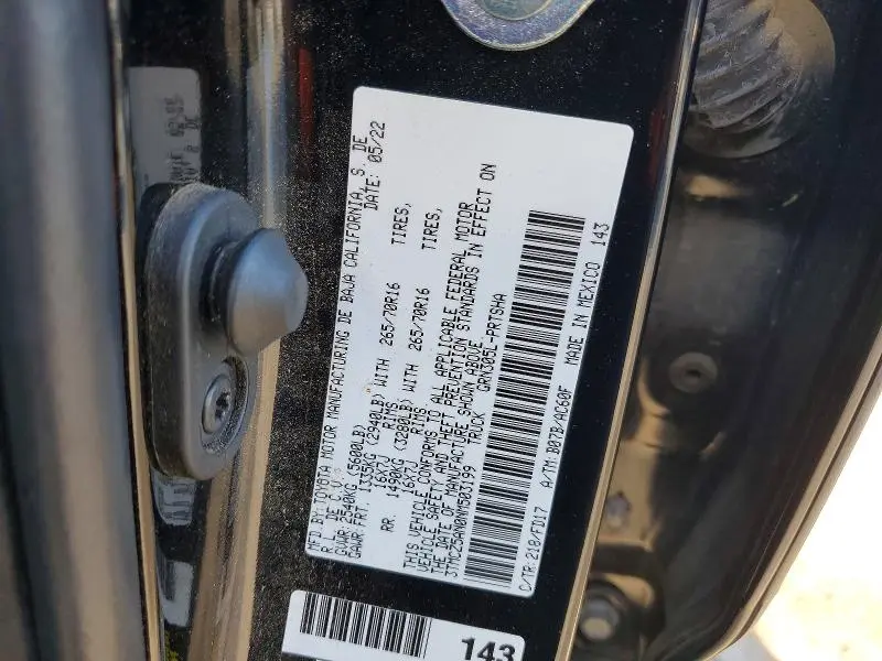 2022 TOYOTA TACOMA TRD OFF-ROAD  