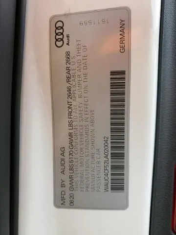 2020 AUDI S5 PREMIUM PLUS  