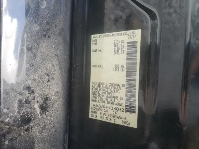 2017 NISSAN MAXIMA 3.5S  