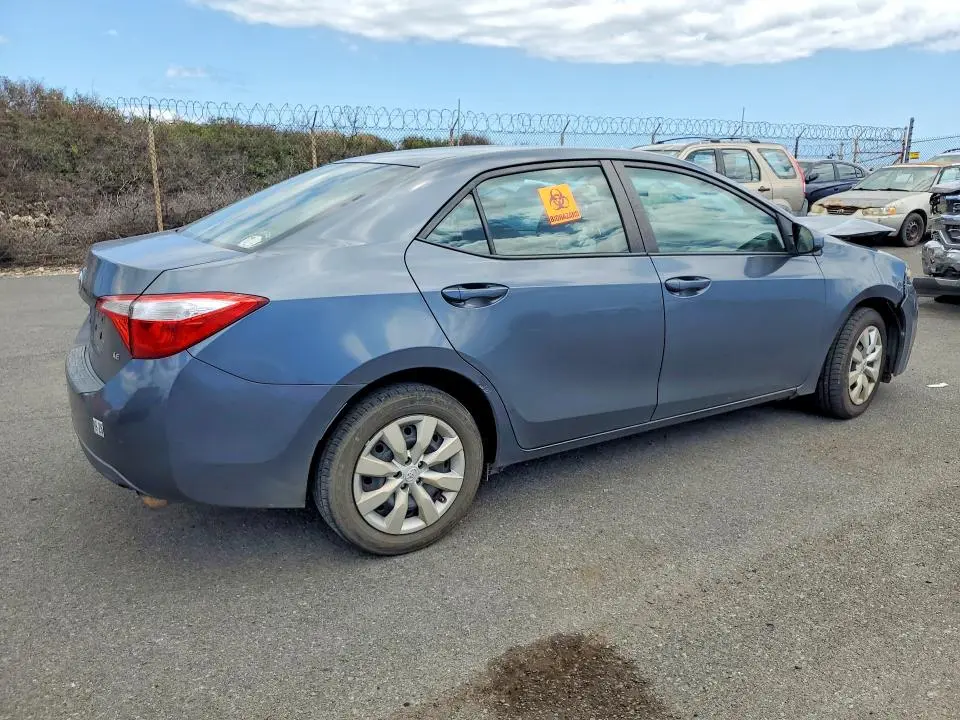 2016 TOYOTA COROLLA LE  