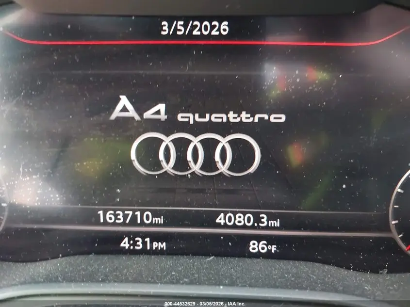 2017 AUDI A4 2.0T PREMIUM