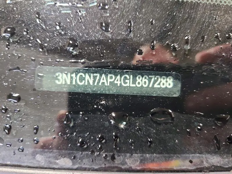 2016 NISSAN VERSA 1.6 SV  