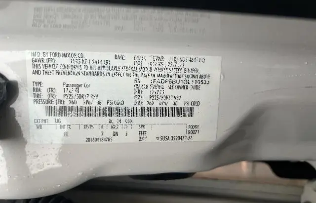 2016 FORD C-MAX SEL  