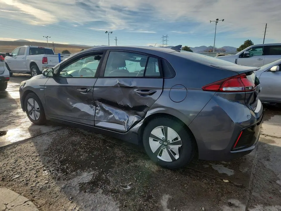 2017 HYUNDAI IONIQ BLUE  