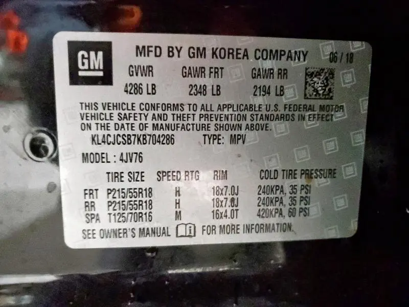 2019 BUICK ENCORE ESSENCE