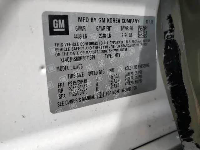 2017 BUICK ENCORE PREMIUM  