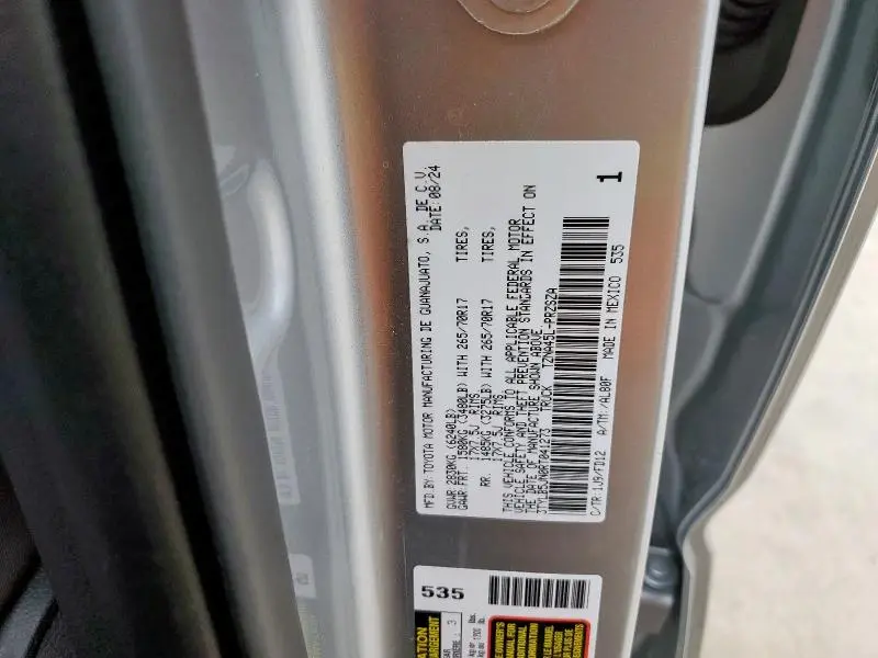 2024 TOYOTA TACOMA DOUBLE CAB  
