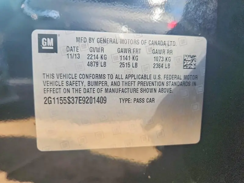 2014 CHEVROLET IMPALA LTZ  