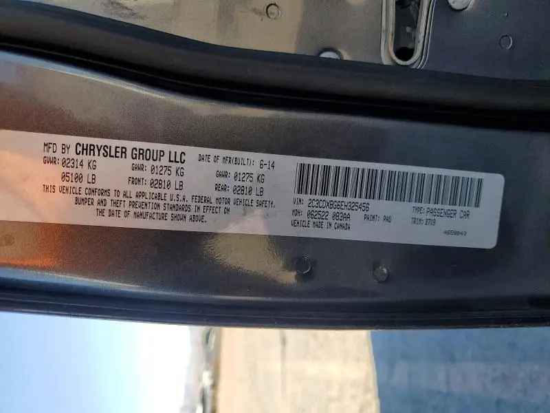 2014 DODGE CHARGER SE  