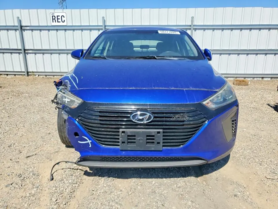 2019 HYUNDAI IONIQ BLUE  
