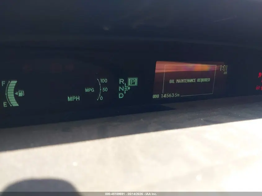 2011 TOYOTA PRIUS TWO