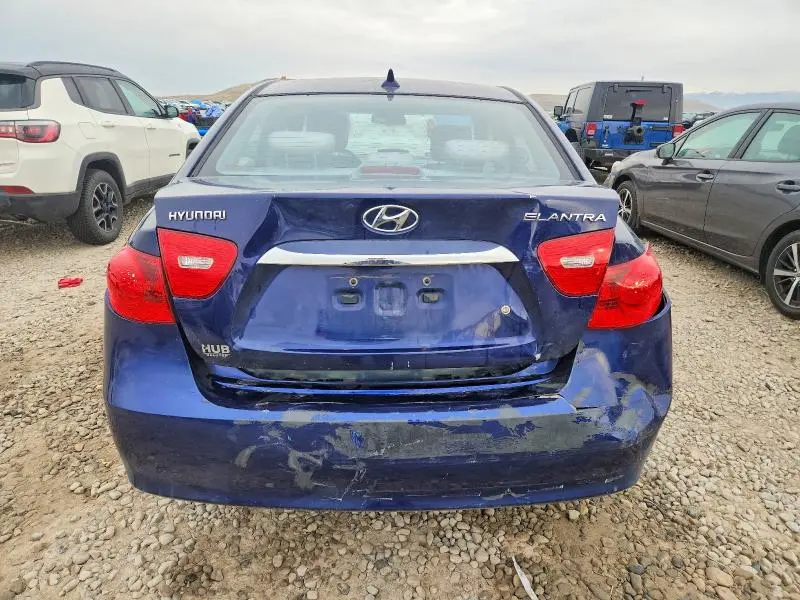 2010 HYUNDAI ELANTRA BLUE  