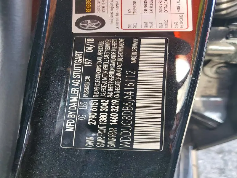 2018 MERCEDES-BENZ S 560  