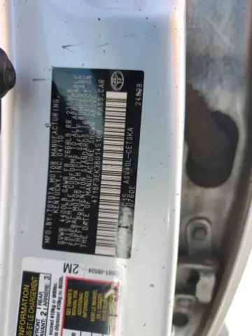 2011 TOYOTA CAMRY BASE  