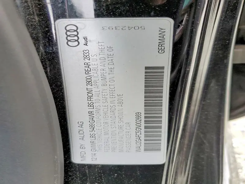 2016 AUDI A7 PRESTIGE  