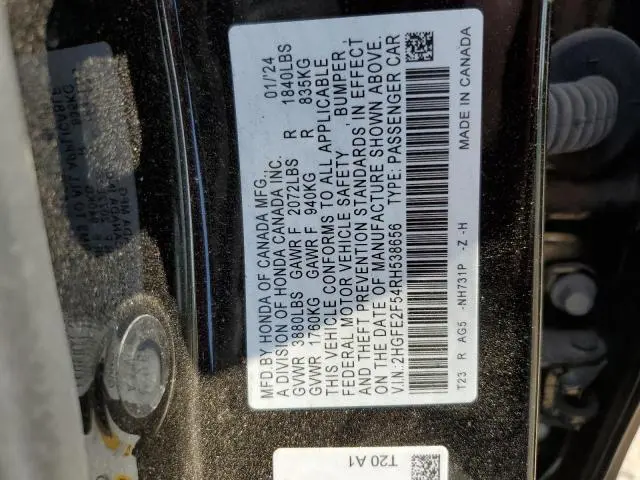 2024 HONDA CIVIC SPORT  