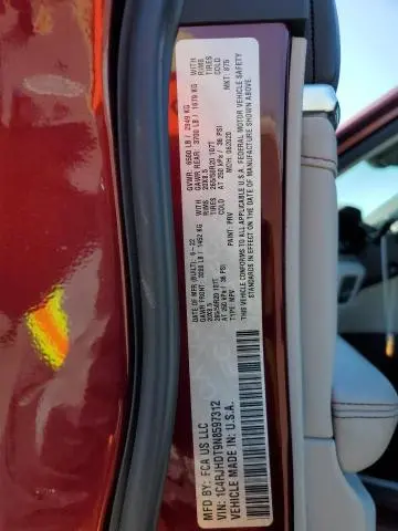 2022 JEEP GRAND CHEROKEE OVERLAND  