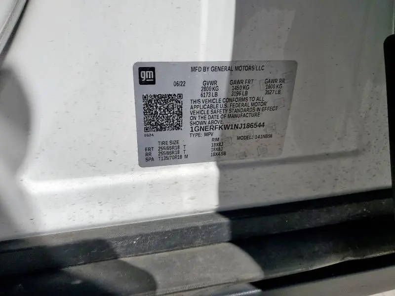 2022 CHEVROLET TRAVERSE LS  