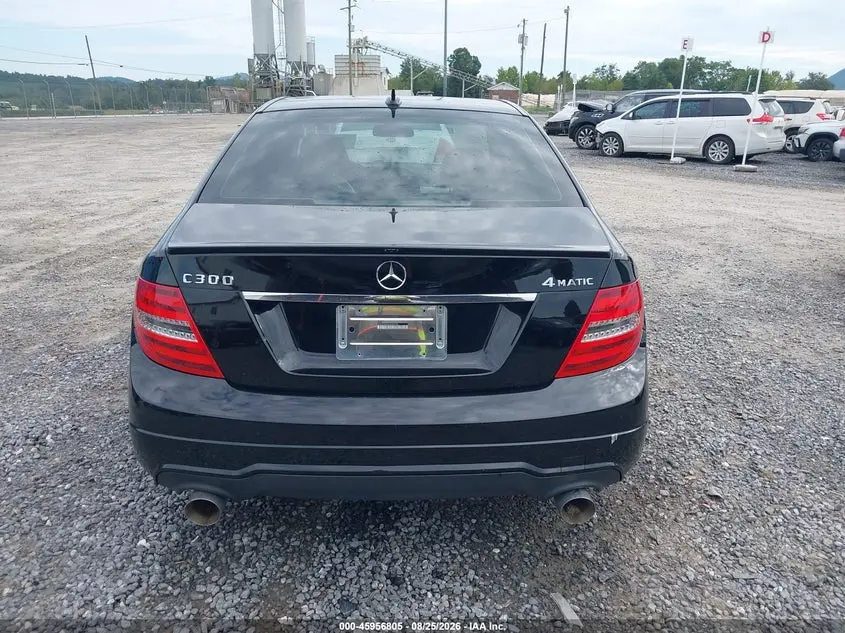 2013 MERCEDES-BENZ C 300 SPORT 4MATIC