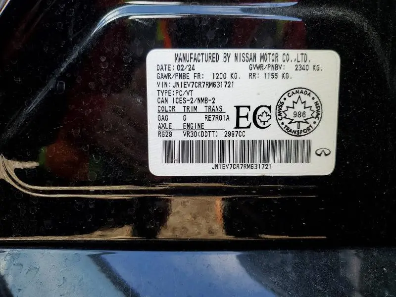 2024 INFINITI Q50 SENSORY  