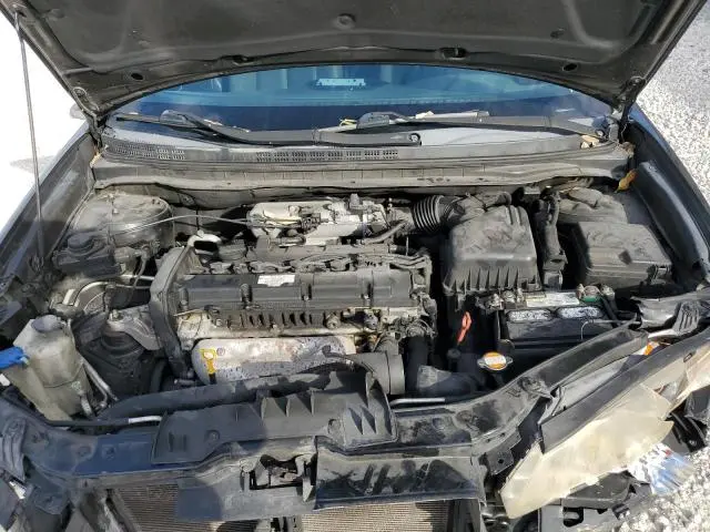 2010 HYUNDAI ELANTRA BLUE  