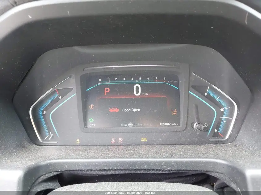 2020 HONDA ODYSSEY EX-L/EX-L W/NAVI   RES
