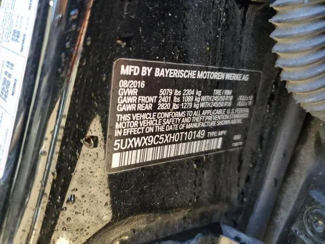 2017 BMW X3 XDRIVE28I  