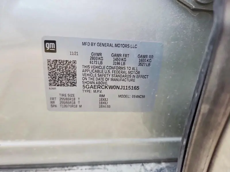 2022 BUICK ENCLAVE PREMIUM  