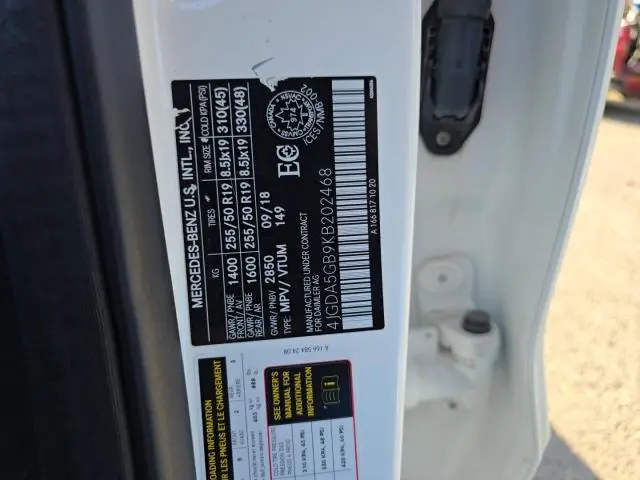 2019 MERCEDES-BENZ GLE 400 4MATIC  