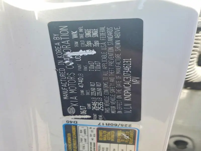 2018 KIA SPORTAGE LX  