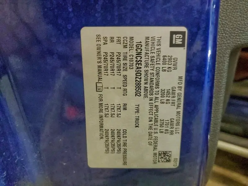 2013 CHEVROLET SILVERADO C1500 LT  