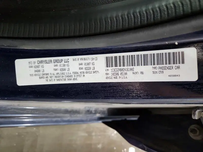 2014 DODGE AVENGER SE  