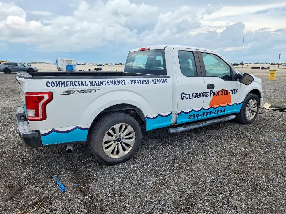 2016 FORD F150 SUPER CAB  