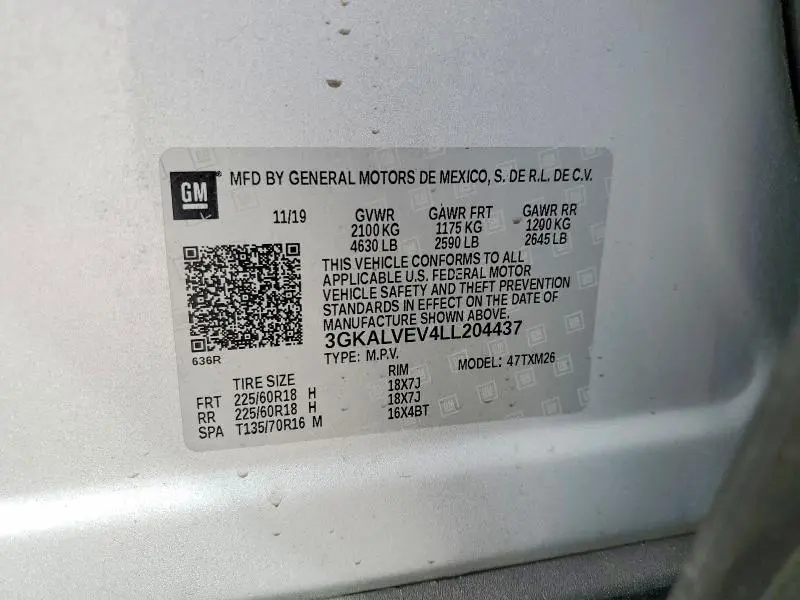 2020 GMC TERRAIN SLT  