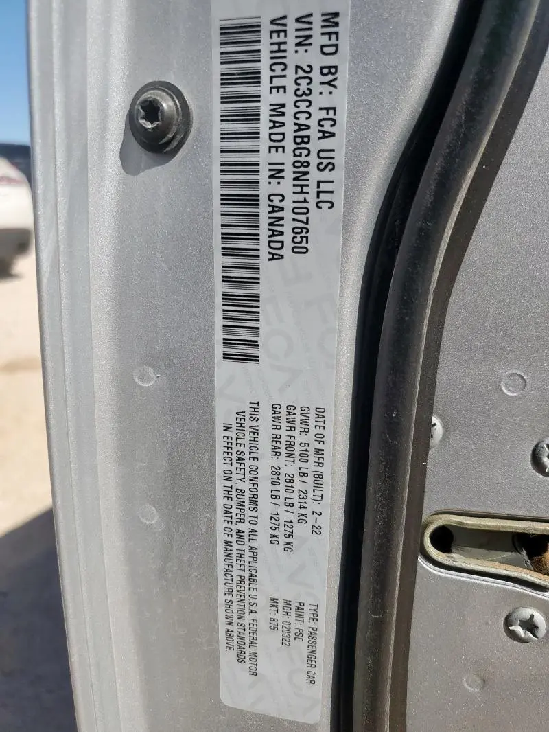2022 CHRYSLER 300 S  