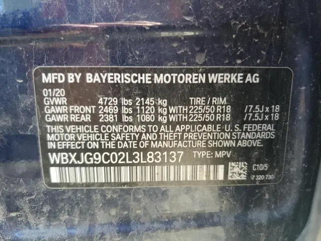 2020 BMW X1 XDRIVE28I  