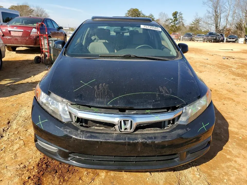 2012 HONDA CIVIC EXL  