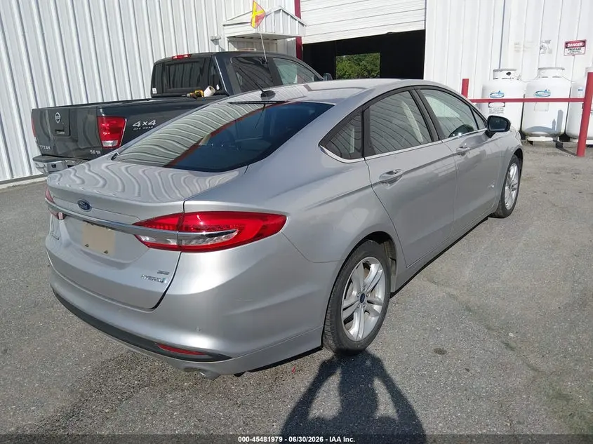 2018 FORD FUSION HYBRID SE